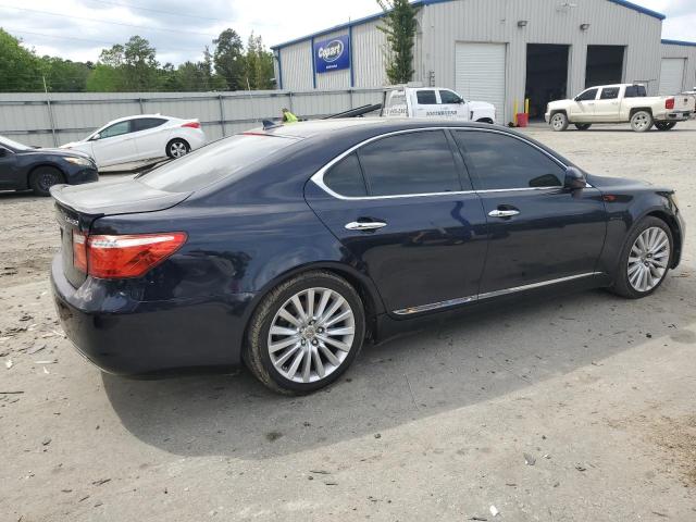 JTHBL46F075020716 - 2007 LEXUS LS 460 BLUE photo 3