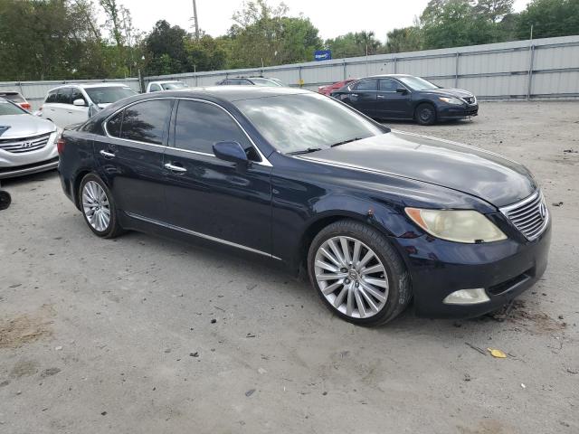 JTHBL46F075020716 - 2007 LEXUS LS 460 BLUE photo 4