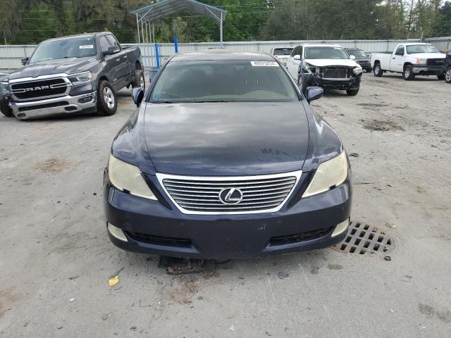 JTHBL46F075020716 - 2007 LEXUS LS 460 BLUE photo 5