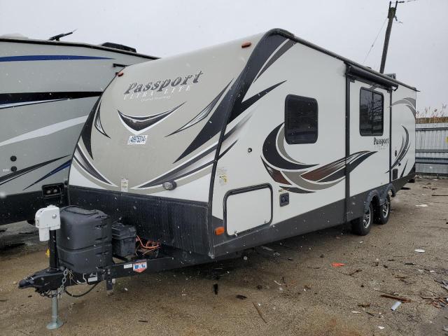 4YDT24026JK414547 - 2018 PASSPORT TRAVELTRLR BEIGE photo 2