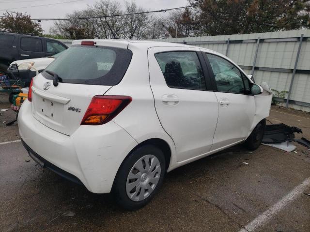 VNKKTUD39GA060236 - 2016 TOYOTA YARIS L WHITE photo 3