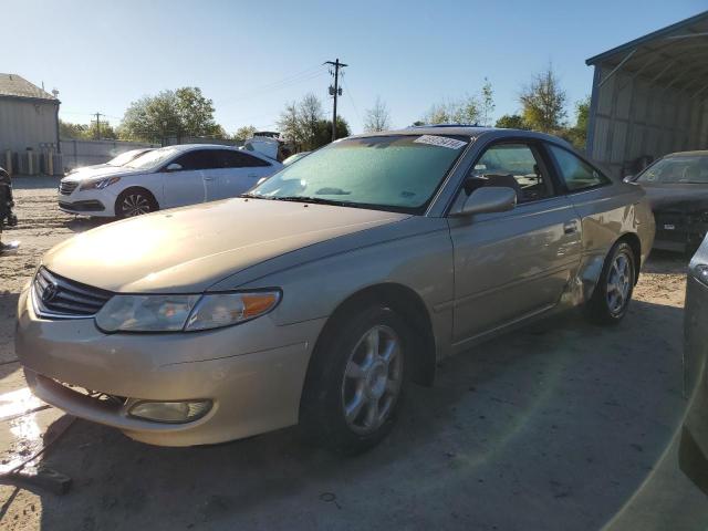 2T1CF22P62C599237 - 2002 TOYOTA CAMRY SOLA SE BEIGE photo 1