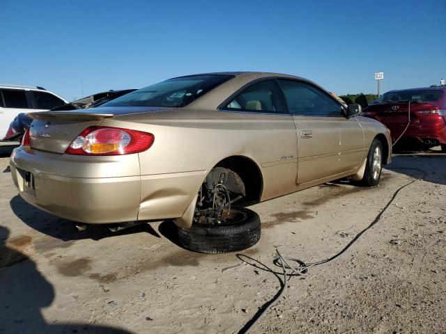 2T1CF22P62C599237 - 2002 TOYOTA CAMRY SOLA SE BEIGE photo 3