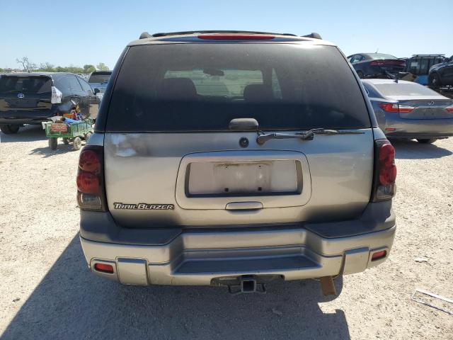 1GNDT13S222373406 - 2002 CHEVROLET TRAILBLAZE GRAY photo 6