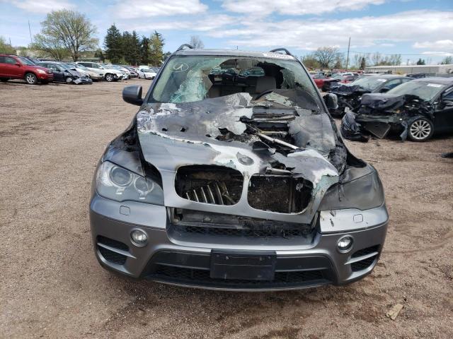 5UXZW0C55CL664759 - 2012 BMW X5 XDRIVE35D Gris foto 5