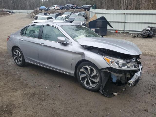 1HGCR3F88HA030677 - 2017 HONDA ACCORD EXL SILVER photo 4