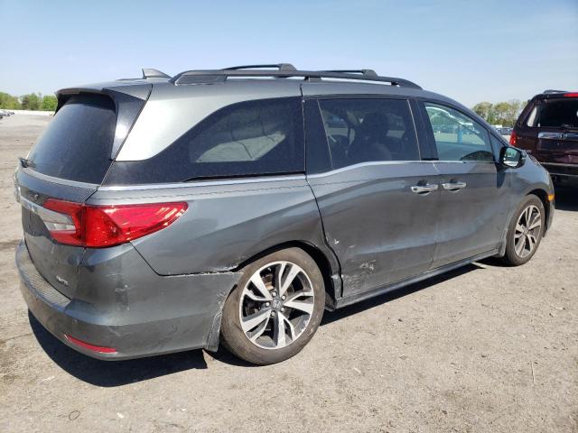 5FNRL6H92JB067593 - 2018 HONDA ODYSSEY ELITE GRAY photo 3