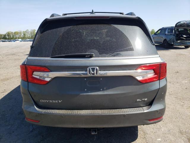 5FNRL6H92JB067593 - 2018 HONDA ODYSSEY ELITE Gris photo 6