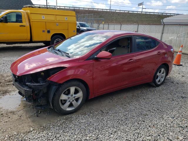 KMHDH4AE8DU994404 - 2013 HYUNDAI ELANTRA GLS RED photo 1