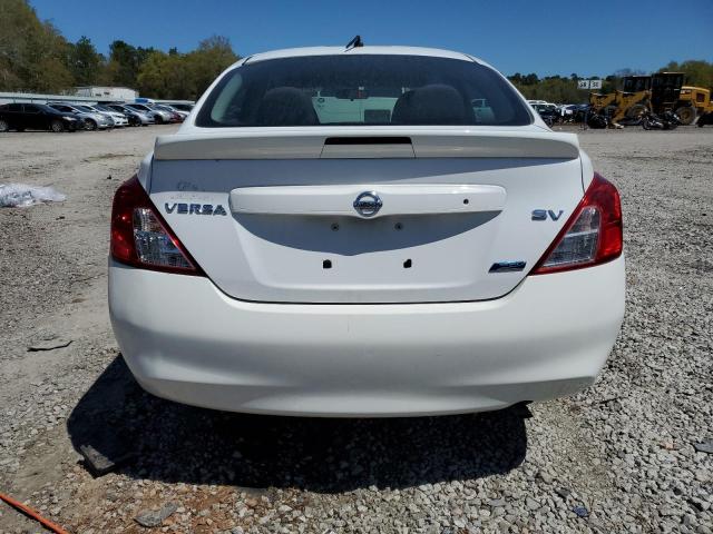 3N1CN7AP8EL839345 - 2014 NISSAN VERSA S WHITE photo 6