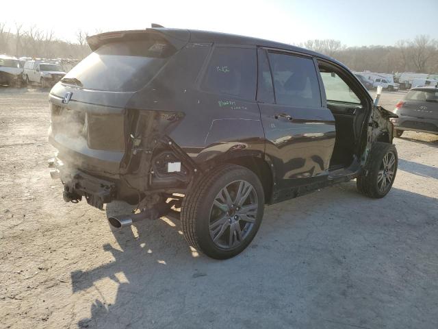 5FNYF7H58LB005687 - 2020 HONDA PASSPORT EXL أسود صورة 3