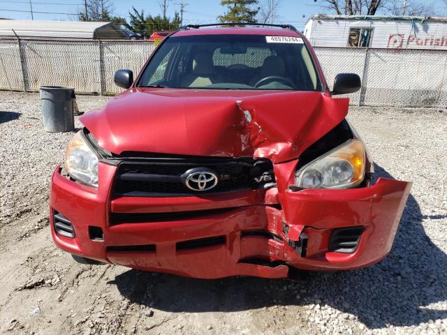 JTMBK4DV5AD014082 - 2010 TOYOTA RAV4 RED photo 5