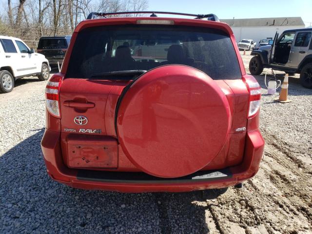 JTMBK4DV5AD014082 - 2010 TOYOTA RAV4 RED photo 6