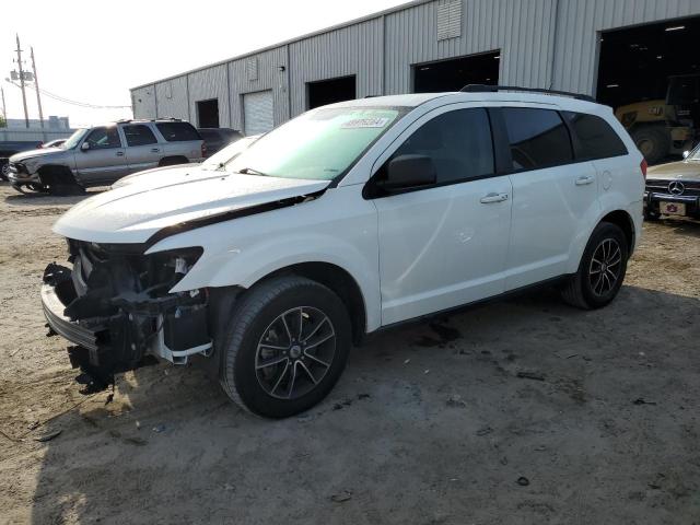 3C4PDCAB3JT295765 - 2018 DODGE JOURNEY SE WHITE photo 1