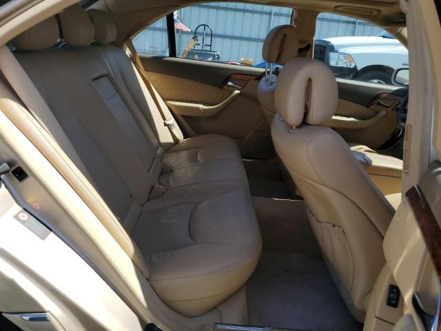 WDBNG83J83A344838 - 2003 MERCEDES-BENZ S 430 4MATIC GOLD photo 10