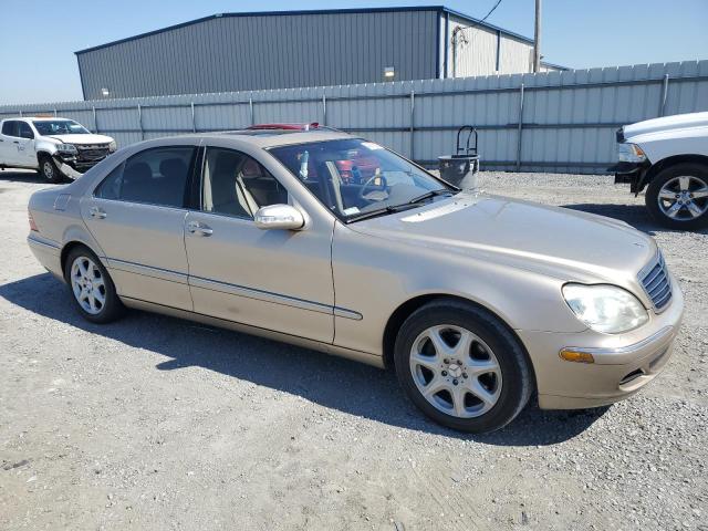 WDBNG83J83A344838 - 2003 MERCEDES-BENZ S 430 4MATIC GOLD photo 4