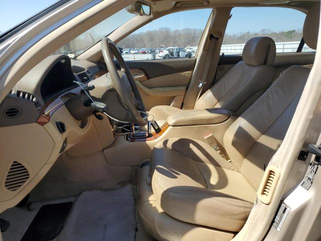 WDBNG83J83A344838 - 2003 MERCEDES-BENZ S 430 4MATIC GOLD photo 7