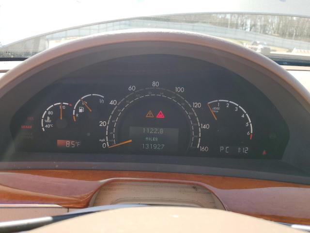 WDBNG83J83A344838 - 2003 MERCEDES-BENZ S 430 4MATIC GOLD photo 9