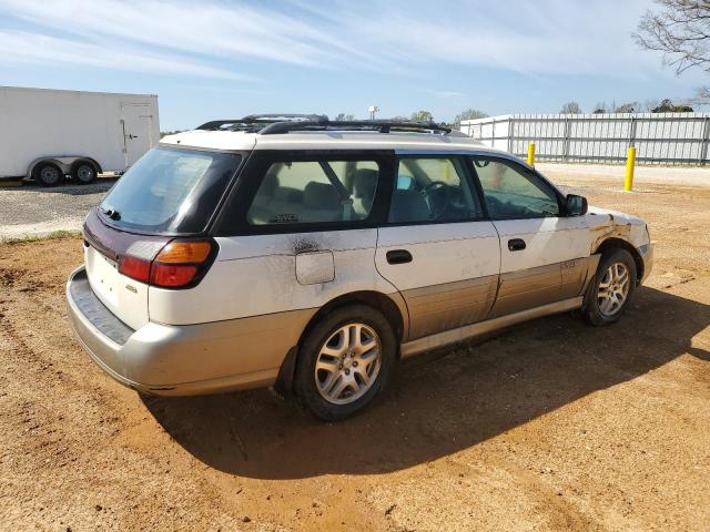 4S3BH675237601024 - 2003 SUBARU LEGACY OUTBACK AWP WHITE photo 3