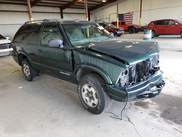 1GNCT18W02K230669 - 2002 CHEVROLET BLAZER GREEN photo 4