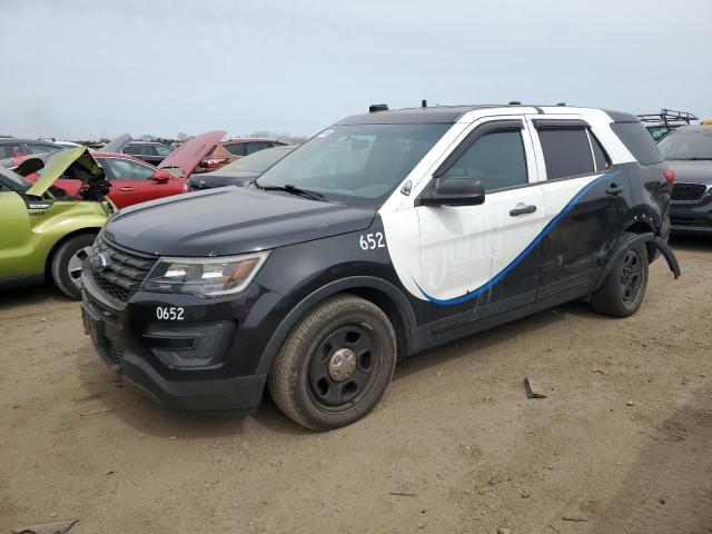 1FM5K8AR5GGD04630 - 2016 FORD EXPLORER POLICE INTERCEPTOR 黑色 照片 1