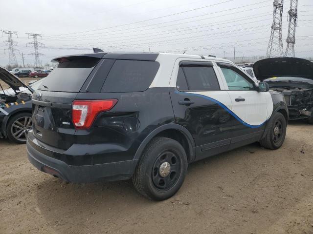 1FM5K8AR5GGD04630 - 2016 FORD EXPLORER POLICE INTERCEPTOR 黑色 照片 3