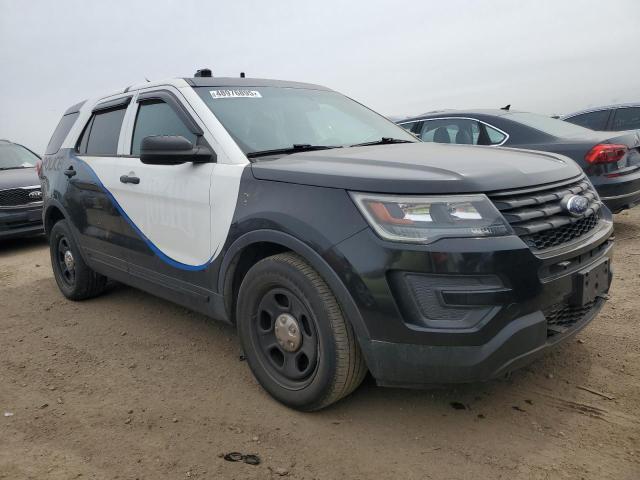1FM5K8AR5GGD04630 - 2016 FORD EXPLORER POLICE INTERCEPTOR 黑色 照片 4