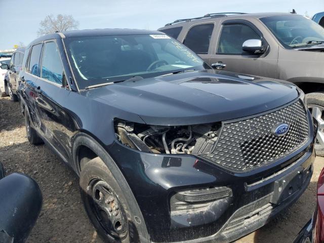 1FM5K8AB0RGA26175 - 2024 FORD EXPLORER POLICE INTERCEPTOR 黑色 照片 4