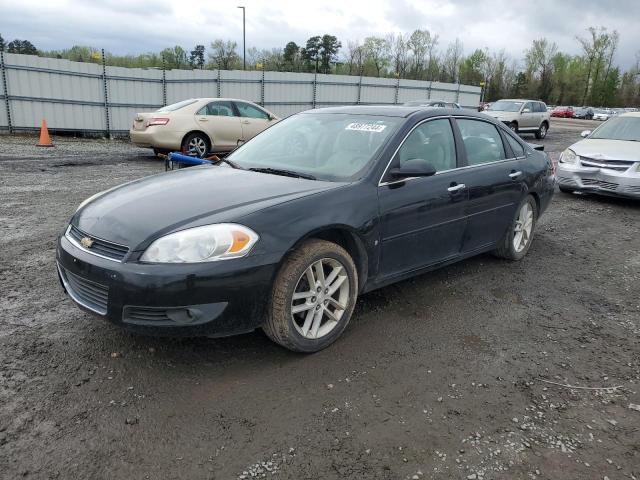 2G1WU583281227869 - 2008 CHEVROLET IMPALA LTZ BLACK photo 1