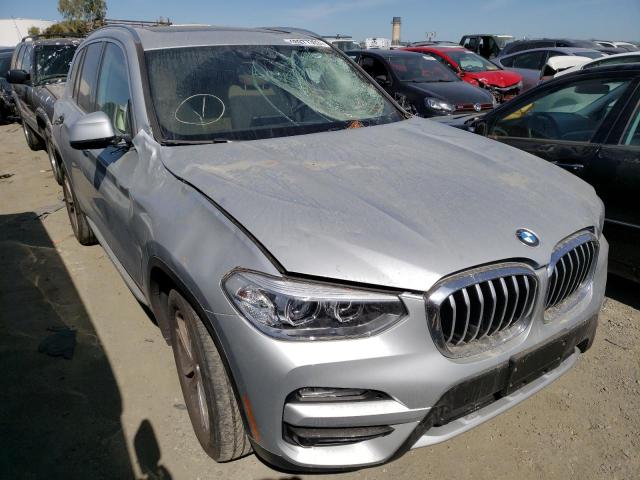 5UXTY5C02M9E17069 - 2021 BMW X3 XDRIVE30I SILVER photo 4