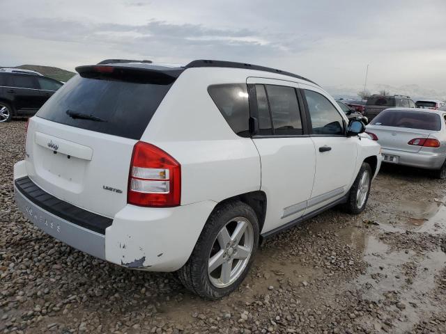 1J8FF57W68D696814 - 2008 JEEP COMPASS LIMITED WHITE photo 3