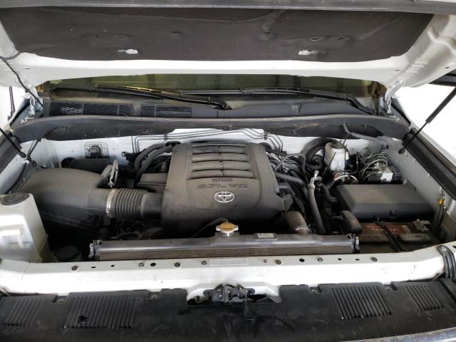 5TFUY5F13HX666232 - 2017 TOYOTA TUNDRA DOUBLE CAB SR/SR5 WHITE photo 11