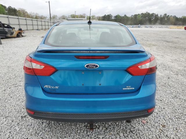 1FADP3F22DL281218 - 2013 FORD FOCUS SE BLUE photo 6