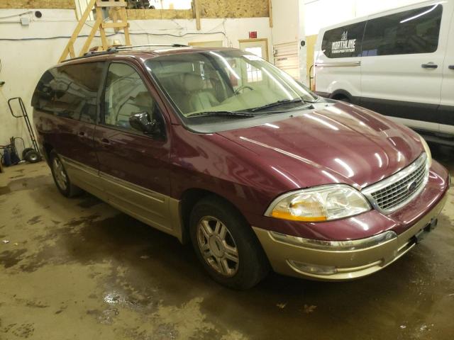 2FMDA56481BA77894 - 2001 FORD WINDSTAR SEL RED photo 4