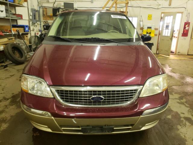 2FMDA56481BA77894 - 2001 FORD WINDSTAR SEL RED photo 5