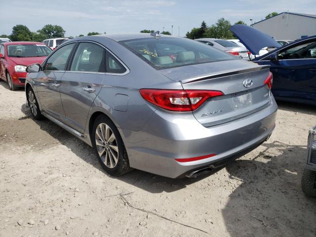 5NPE34AF1HH582602 - 2017 HYUNDAI SONATA SPORT GRAY photo 3