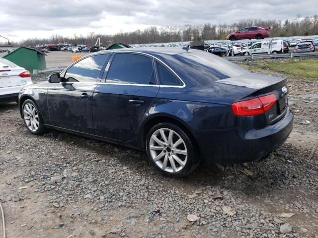 WAUFFAFL6DN041349 - 2013 AUDI A4 PREMIUM PLUS BLUE photo 2