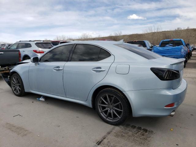 JTHCF5C22C5054816 - 2012 LEXUS IS 250 BLUE photo 2