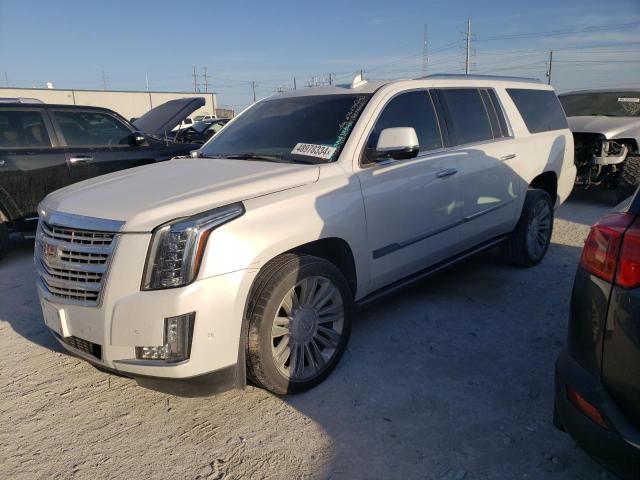 1GYS4KKJ7JR273121 - 2018 CADILLAC ESCALADE ESV PLATINUM თეთრი ფოტო 1