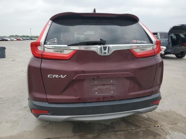 7FARW1H51HE016480 - 2017 HONDA CR-V EX MAROON photo 6