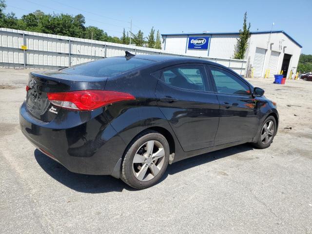 5NPDH4AE1DH414392 - 2013 HYUNDAI ELANTRA GLS BLACK photo 3