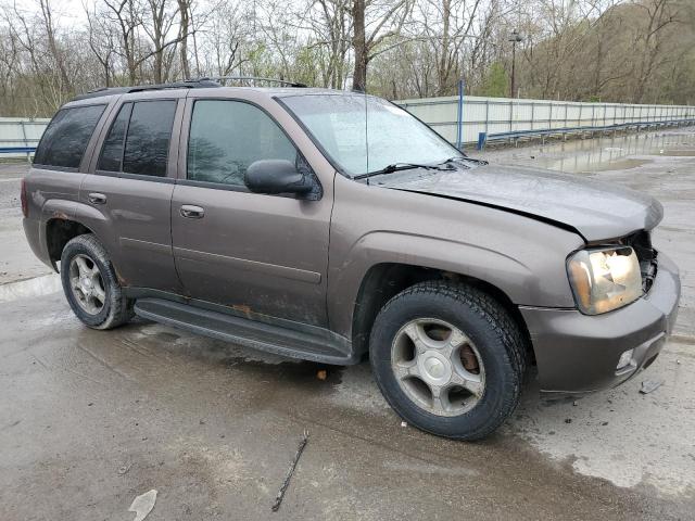 1GNDT13S282164739 - 2008 CHEVROLET TRAILBLAZE LS GRAY photo 4