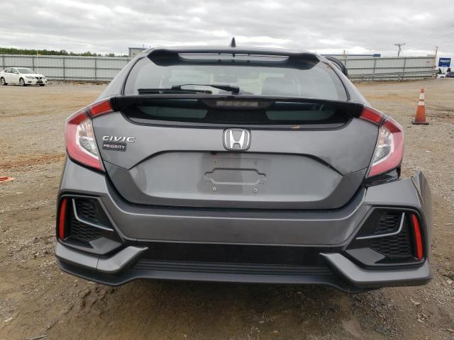 SHHFK7H6XMU222069 - 2021 HONDA CIVIC EX GRAY photo 6