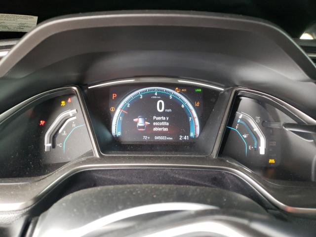 SHHFK7H6XMU222069 - 2021 HONDA CIVIC EX GRAY photo 9