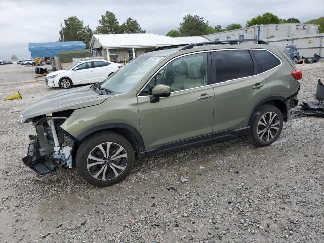 JF2SKAUC8KH524726 - 2019 SUBARU FORESTER LIMITED GREEN photo 1