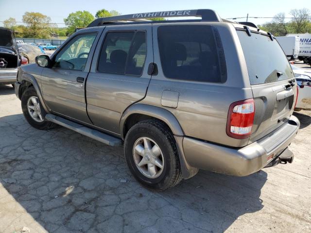JN8DR09X02W655707 - 2002 NISSAN PATHFINDER LE 棕色 照片 2