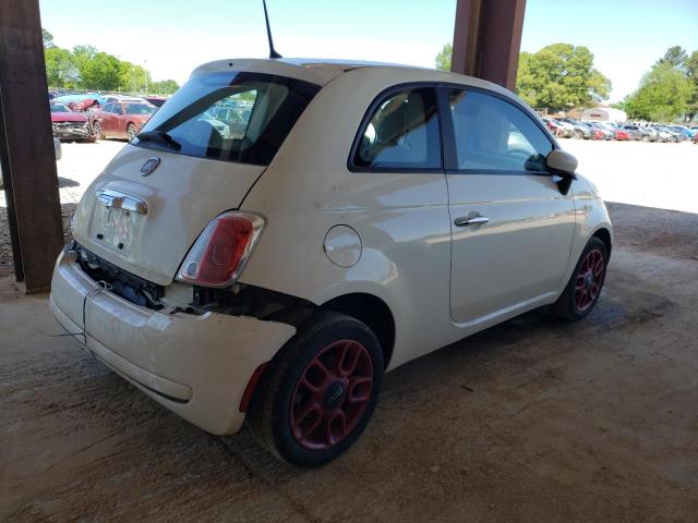 3C3CFFAR4DT534949 - 2013 FIAT 500 POP WHITE photo 3