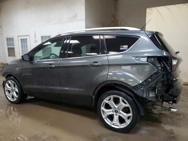 1FMCU0J9XHUE22226 - 2017 FORD ESCAPE TITANIUM GRAY photo 2