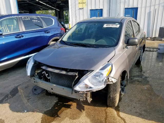 3N1CN7AP0FL914461 - 2015 NISSAN VERSA S  photo 2