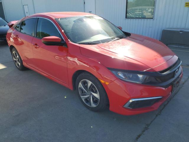 2HGFC2F64LH541028 - 2020 HONDA CIVIC LX RED photo 4